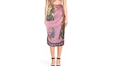 Pink Pharaonic Beach Scarf, Wrap